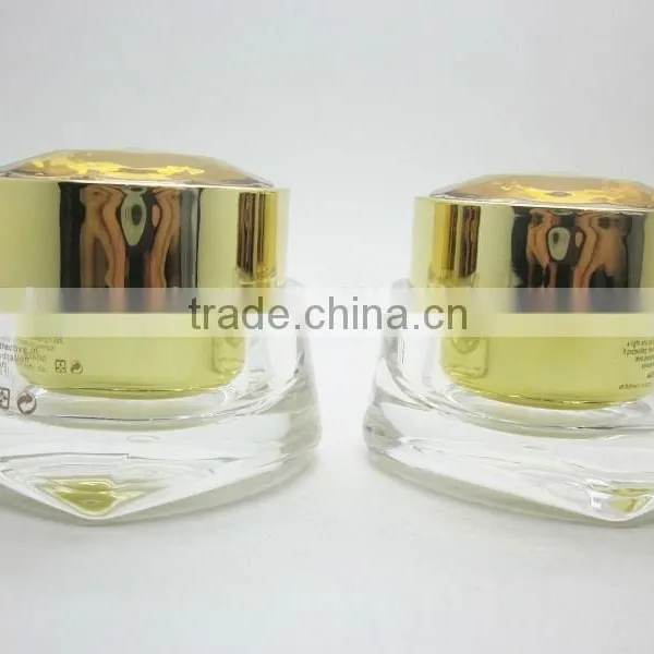 Luxury Diamond Cap Classic Cosmetic Jars photo-5