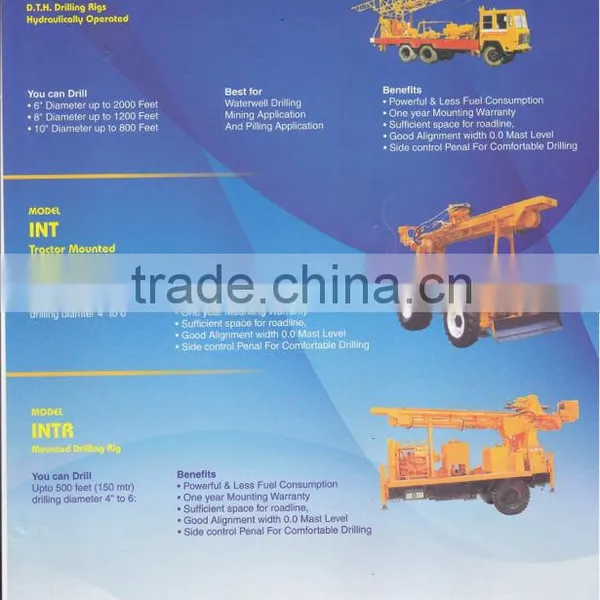 Reciprocating Drilling Machines