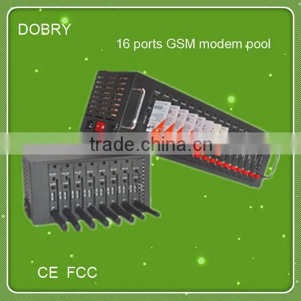 16 Ports Wavecom Q2406 GSM/GPRS Modem Pool Sms Modem Pool