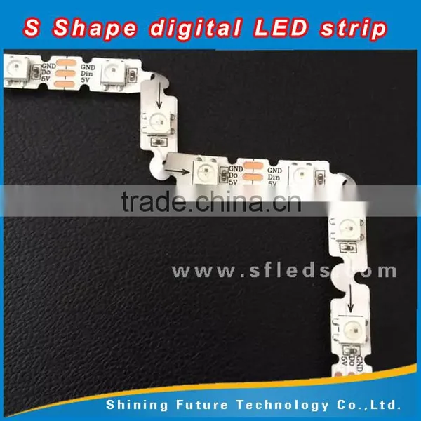 Digital LED Strip Sk6812 IC 5V 60 LED Strip 5050 RGB Bendable Strip Led New 2016 5v Design photo-5