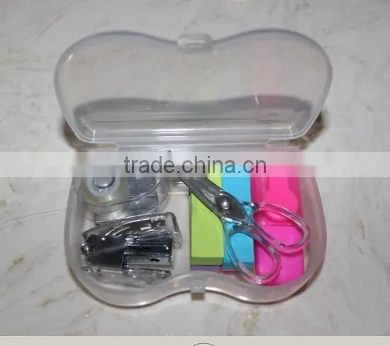 Plastic Mini Office School Stationery Set photo-4