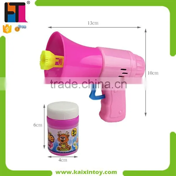 Promotion Plastic Toy Bubble Blower Gun