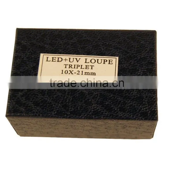 With Double Light of UV and LED Jewelry Loupe With Magnification of 10X photo-4