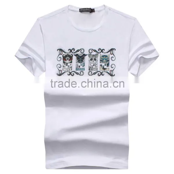 2016 High Quality Custom t Shirt Printing OEM Plain Mens All Color Shirt Classic Collar New Design t Shirt photo-4