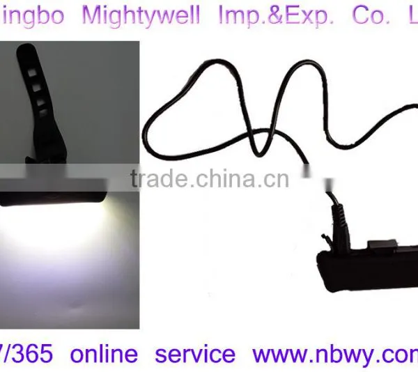 USB Rechargeable Bicycle Safety COB Light photo-3