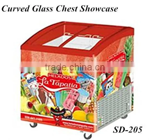 ELECTRIC Commercial Ice Cream Chest Display Freezer With Counter Swing Door photo-5