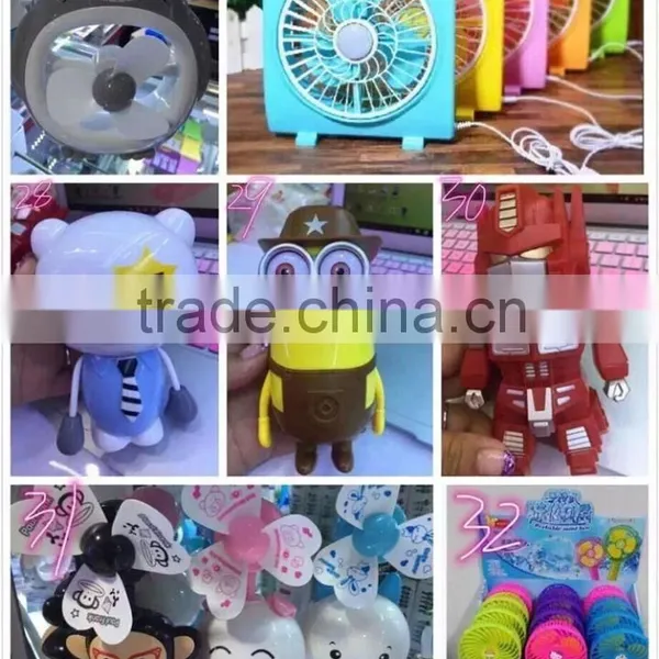 2016 New Fish Electric Rechargeable Foldable Handheld Portable Handy Rechargeable Mini Fan photo-5