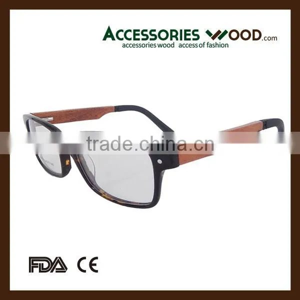 2016 Wholesale Custom Optical Shampoo&Wood Glasses Customized Logo for All Ages photo-4