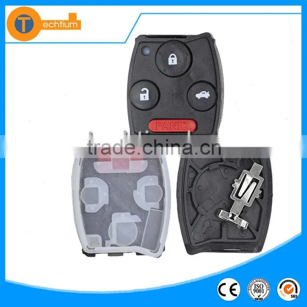 3+1 Button Remote Key Pad With Chip Groove Without Logo and Blade Key Case Shell for Honda Accord 7 photo-2