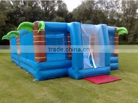 Palm Tree Inflatable Volleyball Court photo-3