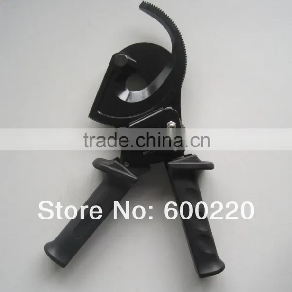Ratchet Cable Cutting Tool With Safety Lock for Cutting Copper Aluminum Cables 400mm2 Max, HS-500B Ratchet Cable Cutter photo-2