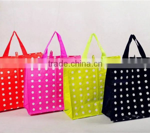 Wenzhou High Quality pp Woven Mini Tote Bag, Food Delivery Bags,beautiful Document Bag photo-5