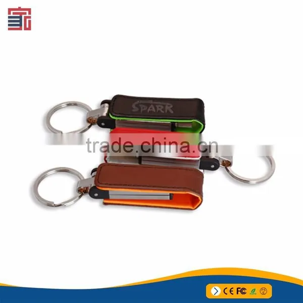 Volume Produce Leather Usb 2.0 Flash Drive photo-6