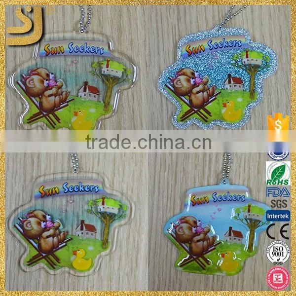 Flower Keychain, Token Coin Keychain