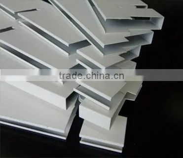 Cell Size 100mm*100mm Building Materials Open Aluminum Grid Design photo-6