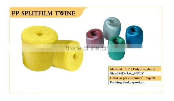 pp Material Split Film Rope and Twine photo-2