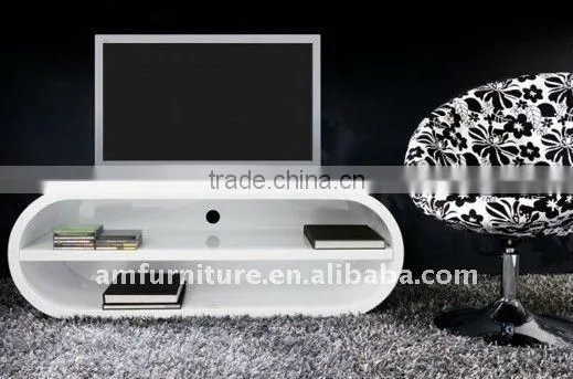 High Gloss White TV Stand