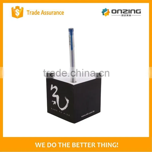 Wood Free Paper Printed Memo Pad With Pen Holder photo-4