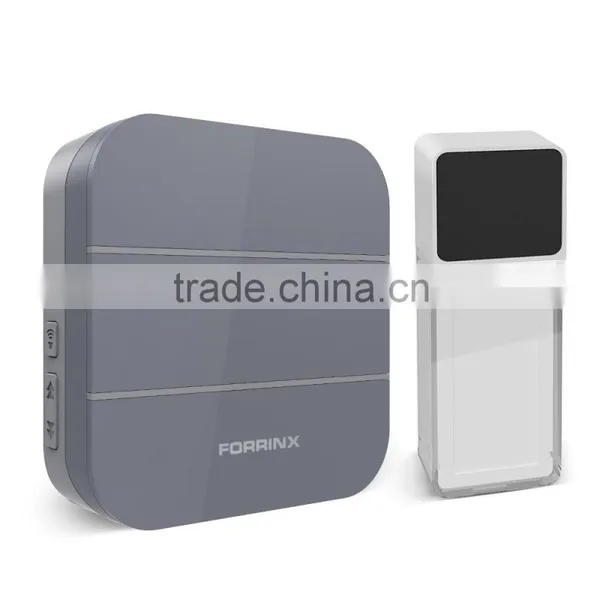Forrinx Direct Supply Touch Screen Wireless Doorbll Water Proof Push Button photo-3