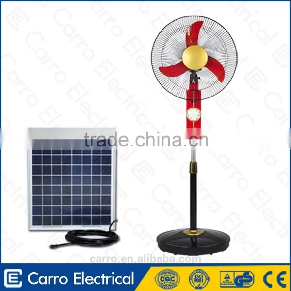 Carro Electrical 16inch 12v 15w Solar Powered Electric Fan DC-12V16K photo-4