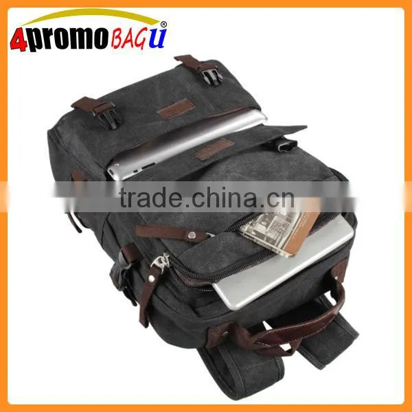 Latest Fashion Quality Laptop Bag Canvas School Backpack Wholesale photo-5