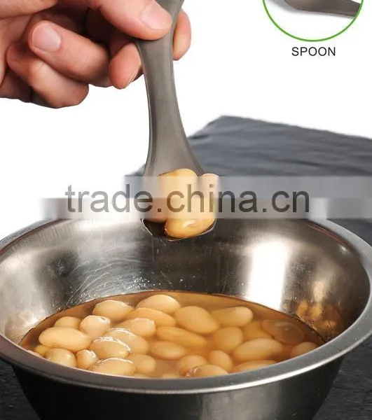 3 in 1 Titanium Spork, Titanium Spoon for Titanium Camping photo-6