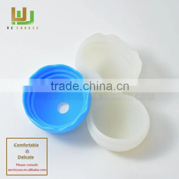 Wholesale Summer Silicone Ice Cube Tray With Great Price Bule Silicon Ice Tray With 6 X 5.5cm Ball Capacity photo-2