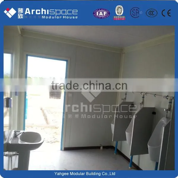 Portable Toilet With Flat Pack House