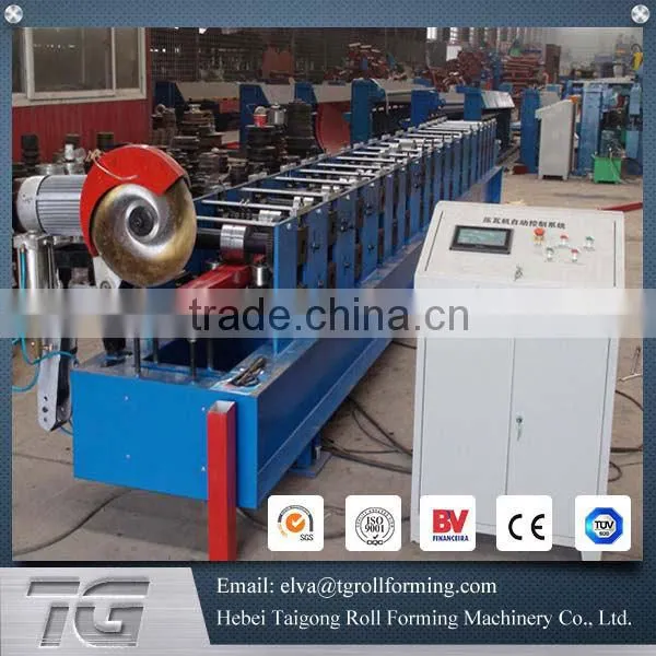 High-speed Round Pipe Downspout Roll Forming Machine photo-2
