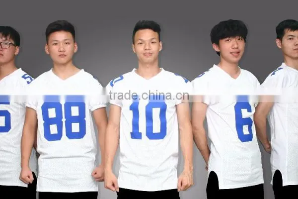 Cheap Latest American Rugby Football Jersey Touch Shirts Design photo-3