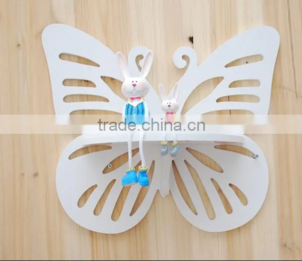 2015 Popular Hot Sale Modern Wood Plastic Material Carved Display Shelf photo-4