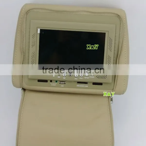 7 Inch Tft Lcd Dvd Monitor ,universal Car Headrest Monitor XY-7051DVD photo-5