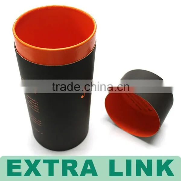 Logo Customed Black Luxury High Quality Paper Tube photo-3