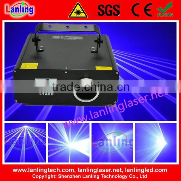 Single Blue 500mW Stage laser show