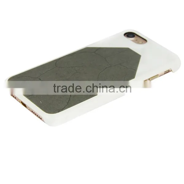 Factory Price Cement Phone Case With PC Frame Back Cover for Iphone 7 Case photo-6