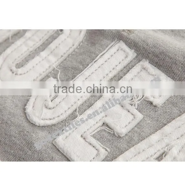 Fleece Hoodie Sweater With Applique/emb Logo photo-2