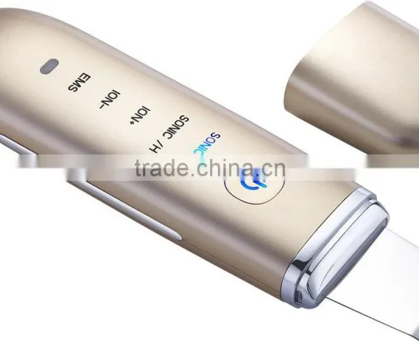 CosBeauty Popular Handportable Exfoliator Microcurrent Ultsonic Face Skin Scrubber Mini for Removing Dead Skin Blackhead Removal photo-4