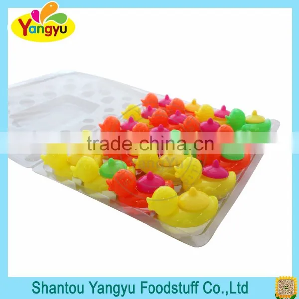 Lovely Duck and Cartoon Animal Boxing Candy Toys With Cup photo-2