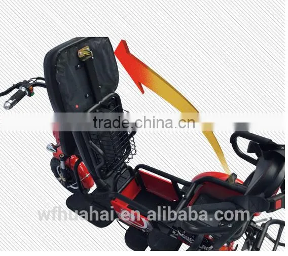 2016 Direct Factory Price 48v 650w 20ah Battery Electric Tricycle Adults photo-4