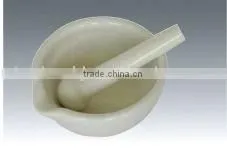 Mortar With Spout, Pestles Glazed