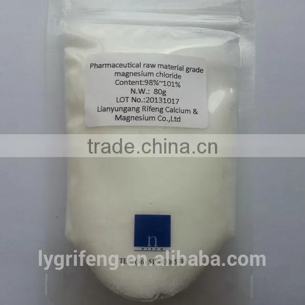 Natural Health Magnesium Chloride Hexahydrate Mgcl2 Granules Price
