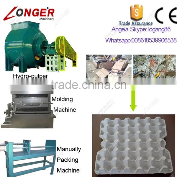 High Efficient Papaer Egg Tray Making Machine Price