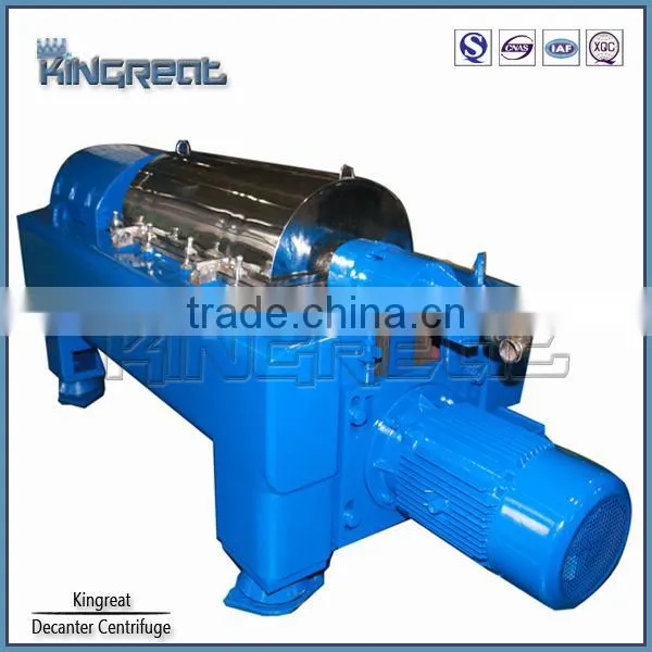 PLC Control Continuous Drilling Mud Centrifuge photo-5