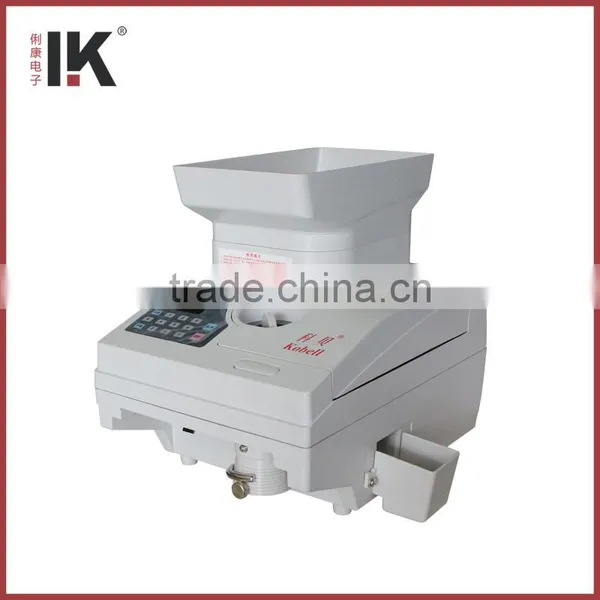 LK106 Automatic Digital Euro Coin Counter/coin Sorter