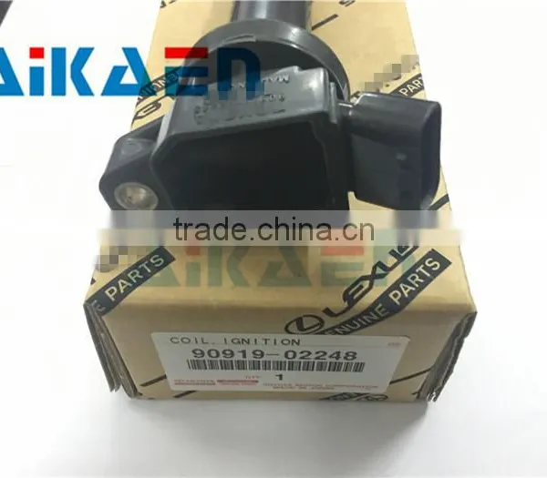 90919-02248 90919-T2005 Original Quality Sparking Coil Auto Ignition Coil photo-2