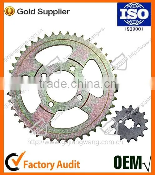 Best Quality CG125 Motorcycle Chain and Sprocket Kit photo-5