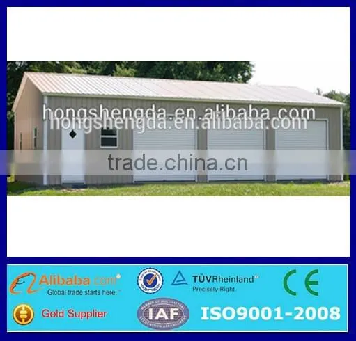China Made High Quality Steel Prefabricated Garagres photo-3