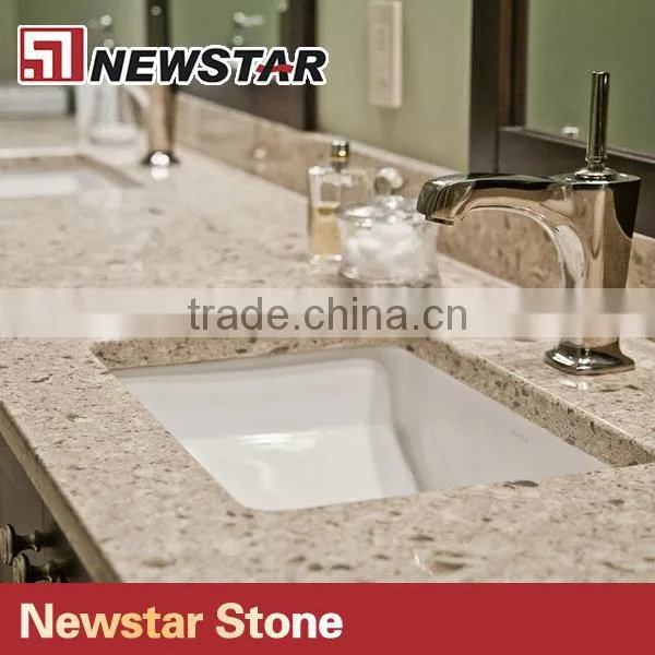 Newstar Commercial Bathroom Sink Quartz Countertop photo-3