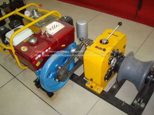 5 Ton Capacity Diesel Power Source Winch in Factory photo-4