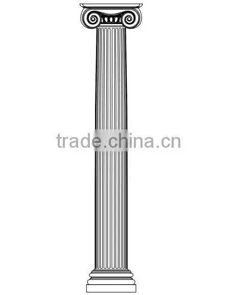 GRC FRP Fiberglass Decorative Roman Column